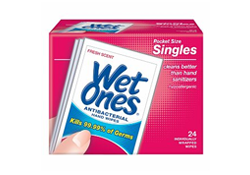 wet wipes